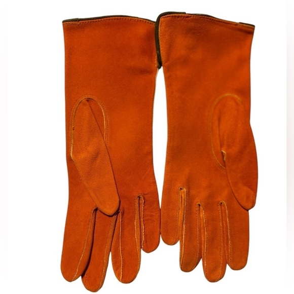 Handschuh Peter Wein Suede Gloves size 6.5 - Picture 2 of 5
